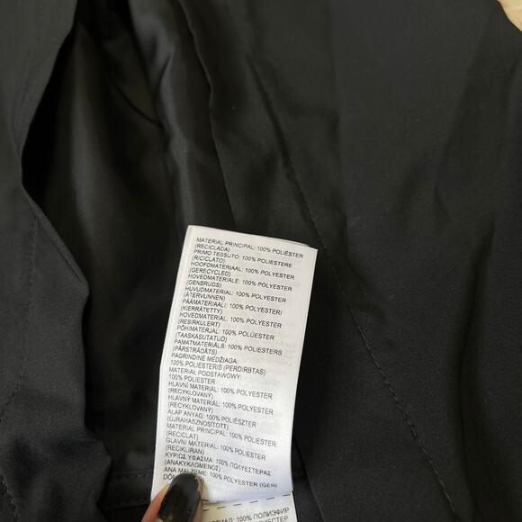 Reebok ID Train Woven Women Black Quarter ZIP Jacket Size 2XL - Picture 9 of 10